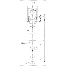 擋板式溫度計套管